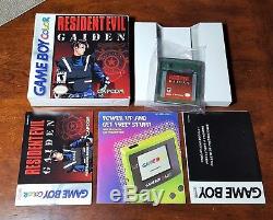 Resident Evil Gaiden (Nintendo Game Boy Color, GBC) Complete