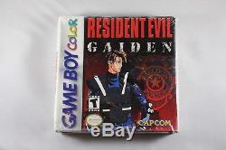 Resident Evil Gaiden (Nintendo Game Boy Color GBC) NEW Factory Sealed