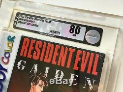 Resident Evil Gaiden Nintendo Game Boy Color VGA Silver 80 NM Factory Sealed New