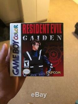 Resident Evil Gaiden with Booklet Nintendo Game Boy Color 2002 Original boxed