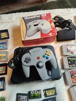 Retro video games bundle Gameboy Color Advanced Super Nintendo N64 Joblot Snes