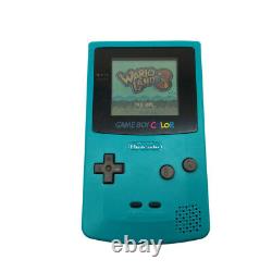 Retrofit Teal Green Nintendo Game Boy Color Console GBC System + Game Card