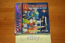 Revelations The Demon Slayer (Gameboy Color) NEW SEALED FIRST RUN HOLOFOIL MINT