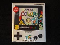 SALE NINTENDO GAME BOY Color POKEMON 3rd Anniversary Edition Gold and Silver