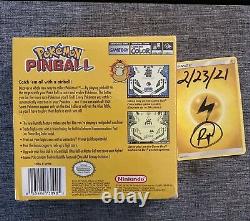 SEALED Pokemon Pinball Nintendo Game Boy Color