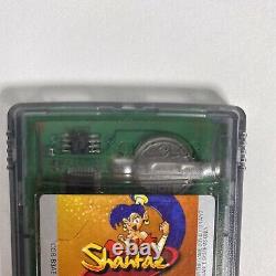 Shantae 2002 Gameboy Color GBC Authentic Tested Good Battery