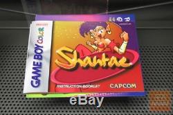 Shantae (Game Boy Color, GBC 2002) COMPLETE & MINT! ULTRA RARE! AUTHENTIC