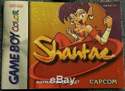 Shantae Game Boy Color + Manual Authentic GBC. RARE