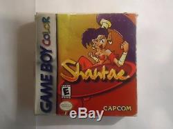 Shantae (Nintendo Game Boy Color, 2002) Complete in box Authentic game rare