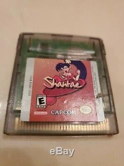 Shantae Nintendo GameBoy Color GBC TESTED AUTHENTIC CAPCOM WAYFORWARD GAME BOY