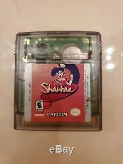 Shantae Nintendo GameBoy Color GBC TESTED AUTHENTIC CAPCOM WAYFORWARD GAME BOY