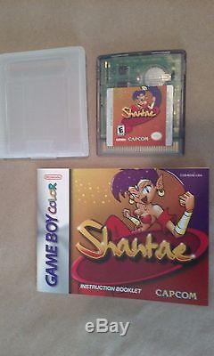 Shantae with Manual Authentic (Nintendo Game Boy Color, 2002)