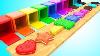 Shapes U0026 Colors For Children With Color Cream Biscuits Shapes 3d Kids Baby Learning Educational