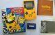 Special Edition Pokemon Gameboy Color Boxed With Yellow Pikachu Game