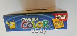 Special Edition Pokemon GameBoy Color Boxed with Yellow Pikachu Game