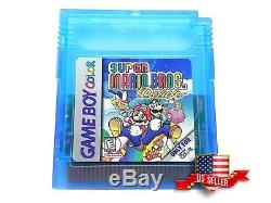 Super Mario Bros Deluxe (Nintendo Game Boy Color GBC) USA Seller Repro DX Cart