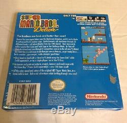 Super Mario Bros Deluxe Nintendo Game Boy Color Gameboy GBC BRAND NEW, SEALED