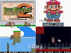 Super Mario Land 2 DX New (FULL COLOR MOD) Nintendo Game Boy GBC (USA Seller)