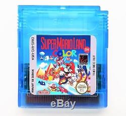 Super Mario Land DX Cartridge (Remastered in COLOR) Nintendo Game Boy GBC Deluxe