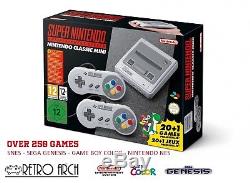 Super Nintendo Classic Mini 200+ NES, GAME BOY COLOUR, SEGA GENESIS GAMES