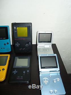 Superbe lot consoles Game Boy classic / color / advance SP AGS-101 Nintendo