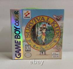 Survival Kids Factory Sealed Game Boy Color GBC Brand New Sealed