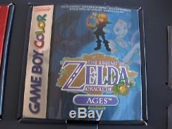 THE LEGEND OF Zelda Oracle of Ages & Seasons Limited Edition GAME BOY COLOR GB
