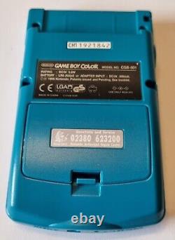 Teal Nintendo Gameboy Color Console! PLUS ZELDA, SUPER MARIO, TOM & JERRY