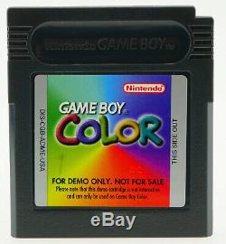 Tech Demo Not For Resale Kiosk Test Modul Nintendo GameBoy Color GBC RAR