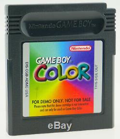 Tech Demo Not For Resale Kiosk Test Modul Nintendo GameBoy Color GBC RAR