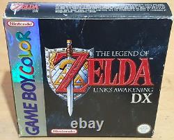 The Legend Of Zelda Link's Awakening DX for Nintendo Game Boy Color GBC In VGC