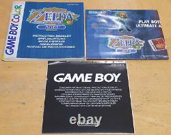 The Legend Of Zelda Oracle Of Ages for Nintendo Game Boy Color Complete In VGC