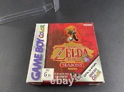 The Legend Of Zelda Oracle Of Seasons Nintendo Gameboy Color Boxed PAL AUS