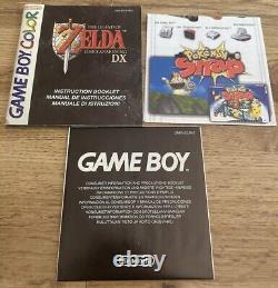 The Legend of Zelda Link's Awakening DX (Game Boy Color, 1999) No game