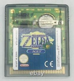 The Legend of Zelda Oracle of AGES Nintendo Game Boy Color Boxed with Manual