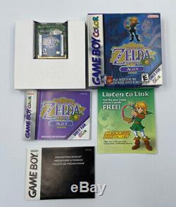 The Legend of Zelda Oracle of Ages (Game Boy Color) Authentic CIB Complete