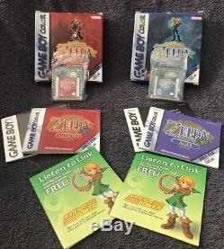 The Legend of Zelda Oracle of Ages + Seasons (Nintendo Game Boy Color) Complete