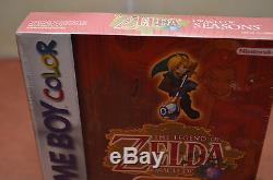 The Legend of Zelda Oracle of Seasons Nintendo Game Boy Color FACTORY SEALED