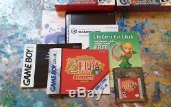The legend of zelda oracle of seasons and Ages Nintendo Game Boy Color with boxes
