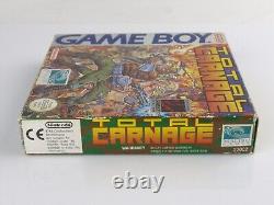 Total Carnage Nintendo Game Boy Boxed UKV