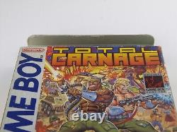 Total Carnage Nintendo Game Boy Boxed UKV