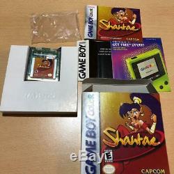 USED CAPCOM Game Boy / GB Color Shantae japanese GAME retoro