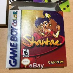 USED CAPCOM Game Boy / GB Color Shantae japanese GAME retoro