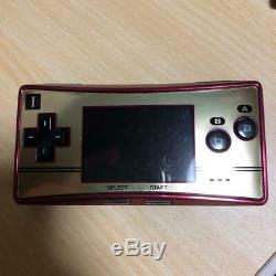 USED Nintendo Game Boy Micro Famicom Color Console Excellent- end of production