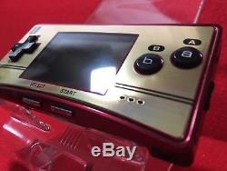 USED Nintendo Gameboy Micro Famicom Color Console 20th Anniversary Ex+++ In Stoc