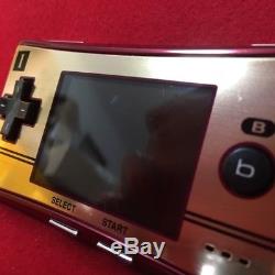 USED Nintendo Gameboy Micro Famicom Color Console 20th Anniversary F/S IN Stock