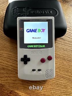 Ultimate Modded Nintendo GameBoy Color (IPS, LiPo, USB, MicroSD, Amp, Speaker)