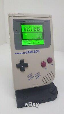Ultimate Nintendo Gameboy DMG-01 Backlight IPS changeable background colour