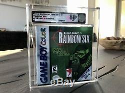 VGA Rainbow Six Gameboy Color VGA 80+ Silber Sealed Nintendo SNES NES