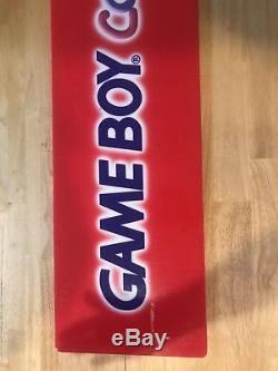 Vintage Nintendo Gameboy Color Sign